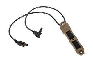 Unity Tactical TAPS Surefire Pressure Switch in flat dark earth features a 9 inch cable
